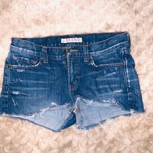 J Brand mid-waisted shorts (26)
